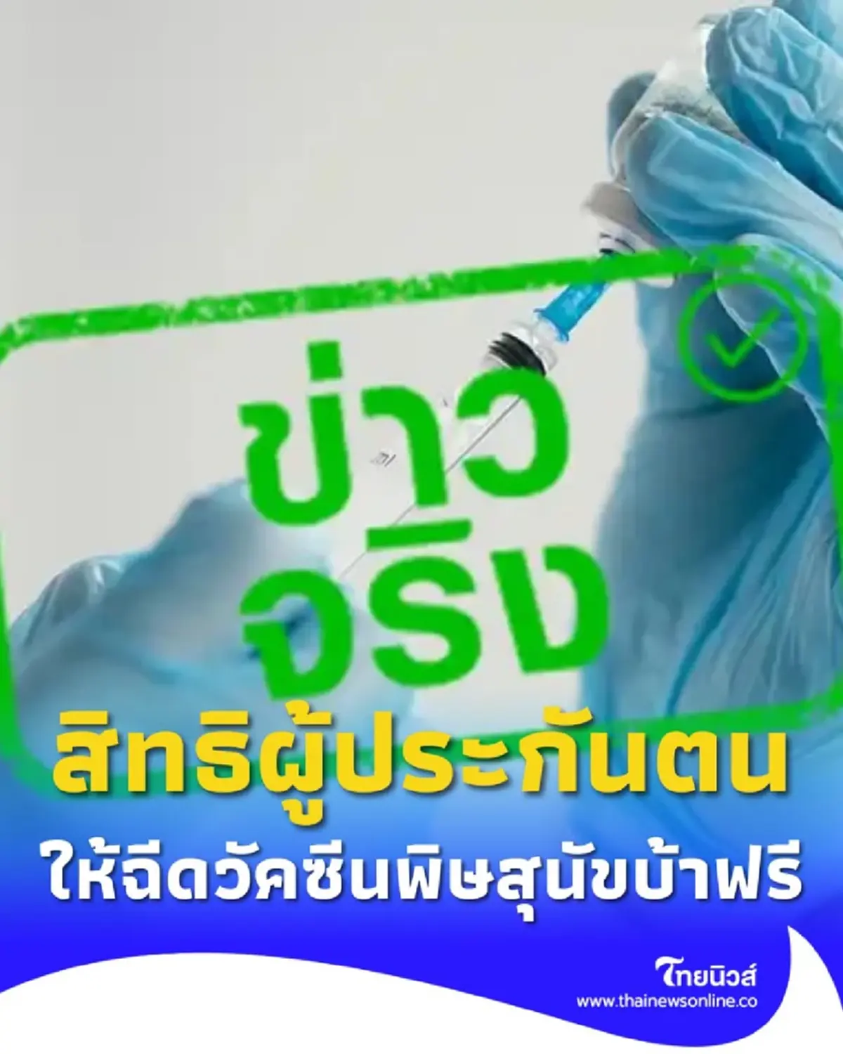 สิทธิประโยชน์ประกันสังคม ฉีดวัคซีนพิษสุนัขบ้าฟรี มีรายละเอียด