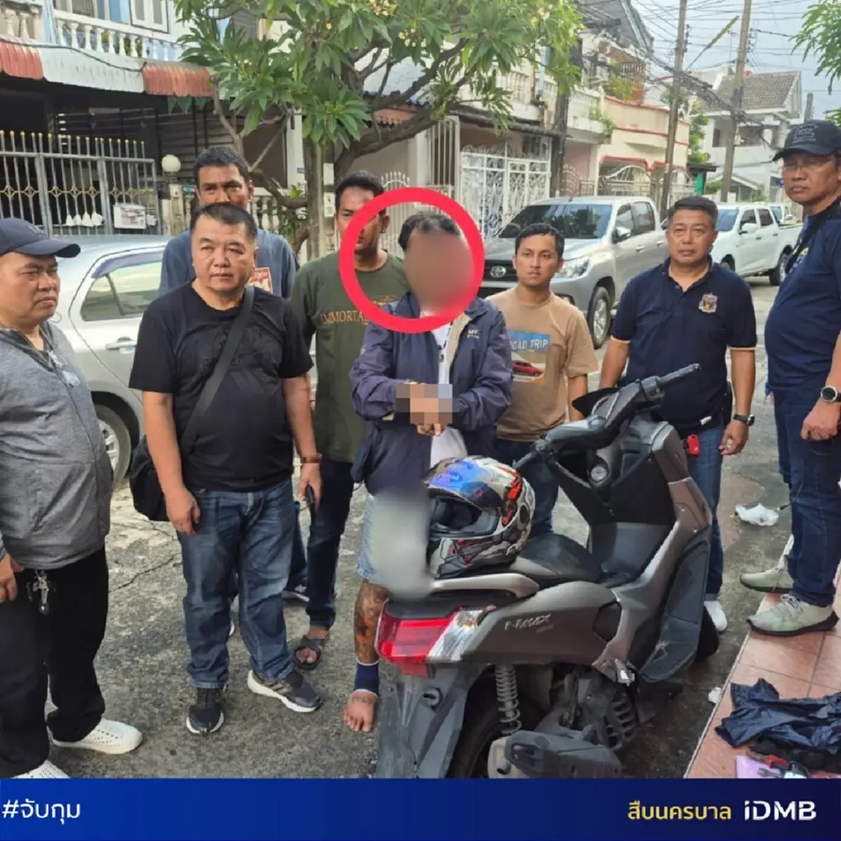 รู้แล้วว่าเป็นใคร จับ"อาร์ม" กระชากสร้อยชิงพระเครื่อง ประกาศศักดา