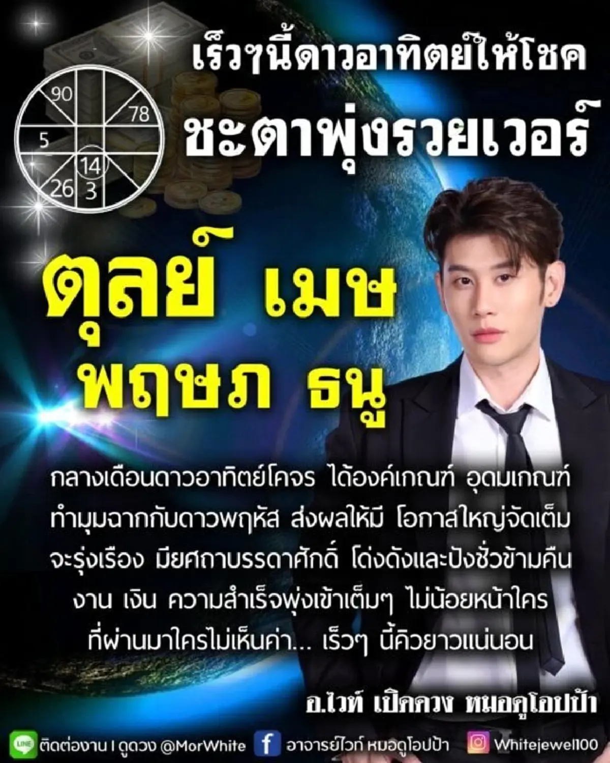 เคาะ 4 ราศี ชะตาพุ่งรวยเวอร์ จะรุ่งเรือง งาน เงิน ความสำเร็จ