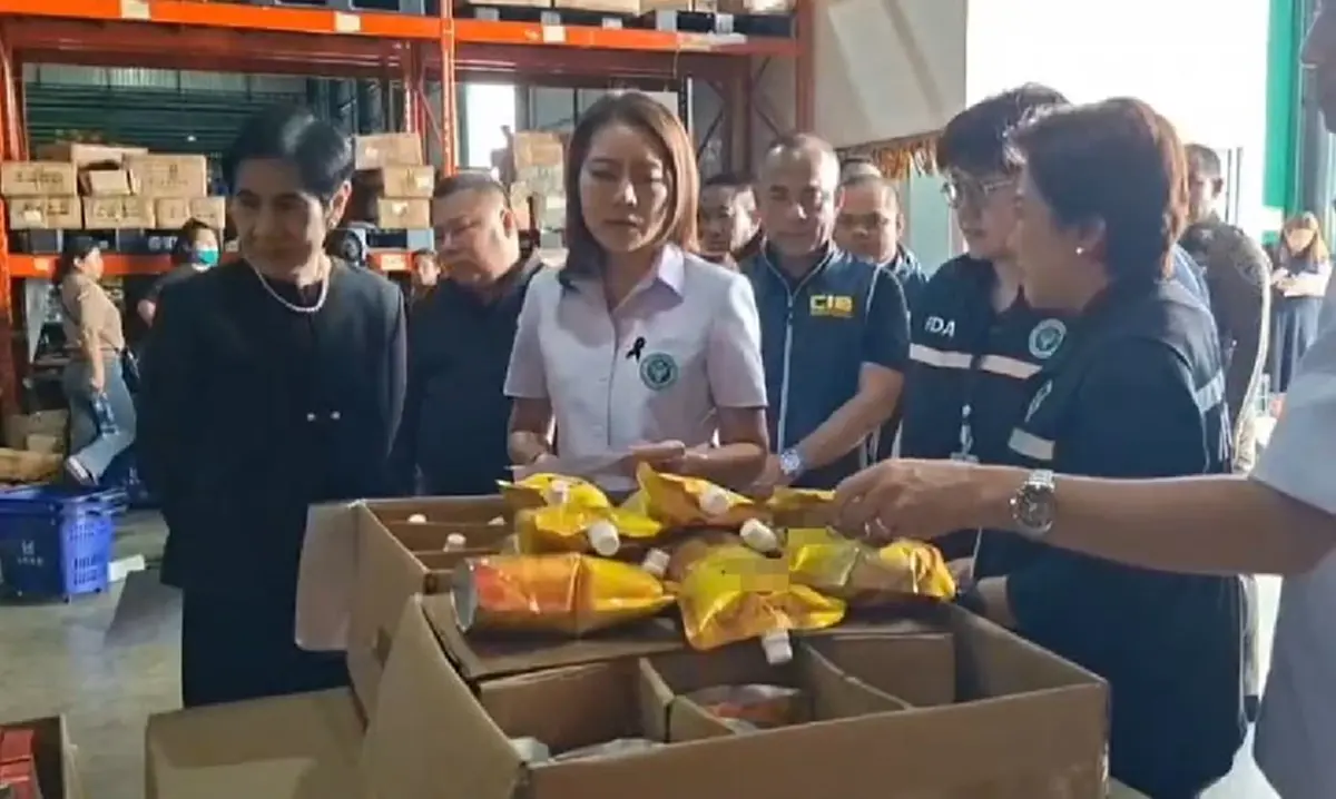 จับล็อตใหญ่ เครื่องสำอางเถื่อน 7 หมื่นชิ้น ยึดเกลี้ยง 7 ล้าน 