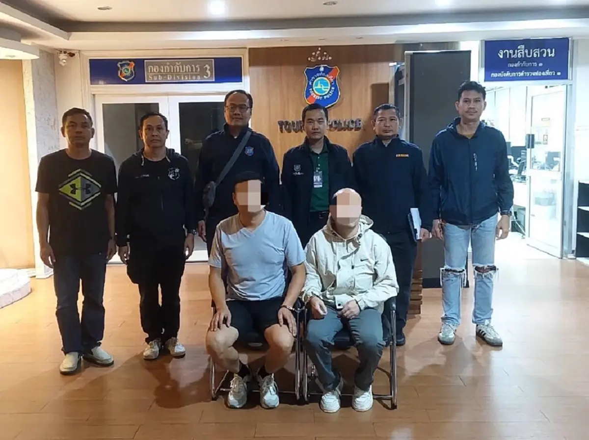 รวบแก๊งคนจีนเช่ารถตระเวนลักทรัพขณะกำลังจะหนีออกนอกประเทศ