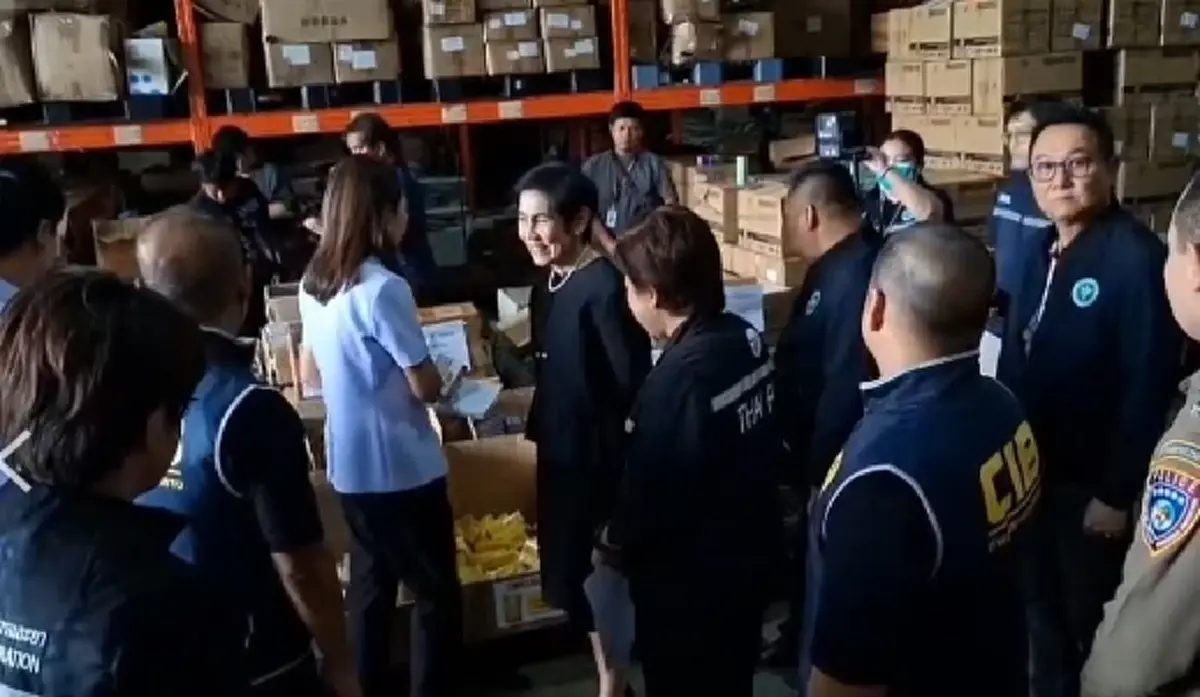 ทลายโรงงานเครื่องสำอางผิดกฎหมายเกือบ 70,000 ชิ้น มูลค่ากว่า 7 ล้านบาท