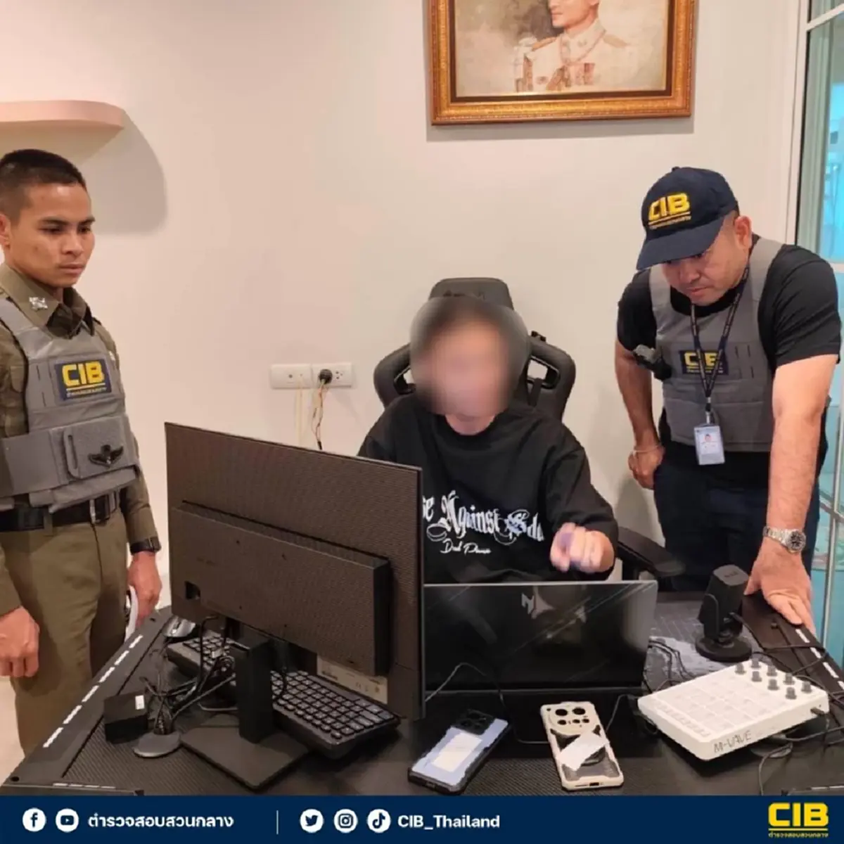 จับ18สตรีมเมอร์ระดับหัวแถว พากย์บอลเถื่อนชวนเล่นพนันออนไลน์