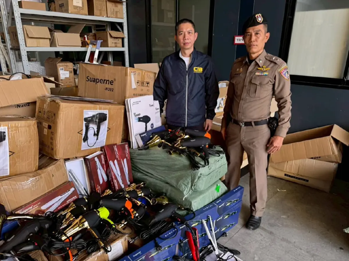 เซ่นเหตุสะเทือนขวัญไดร์เป่ามรณะ บุกจับโกดังใหญ่ของกลาง10ล้าน