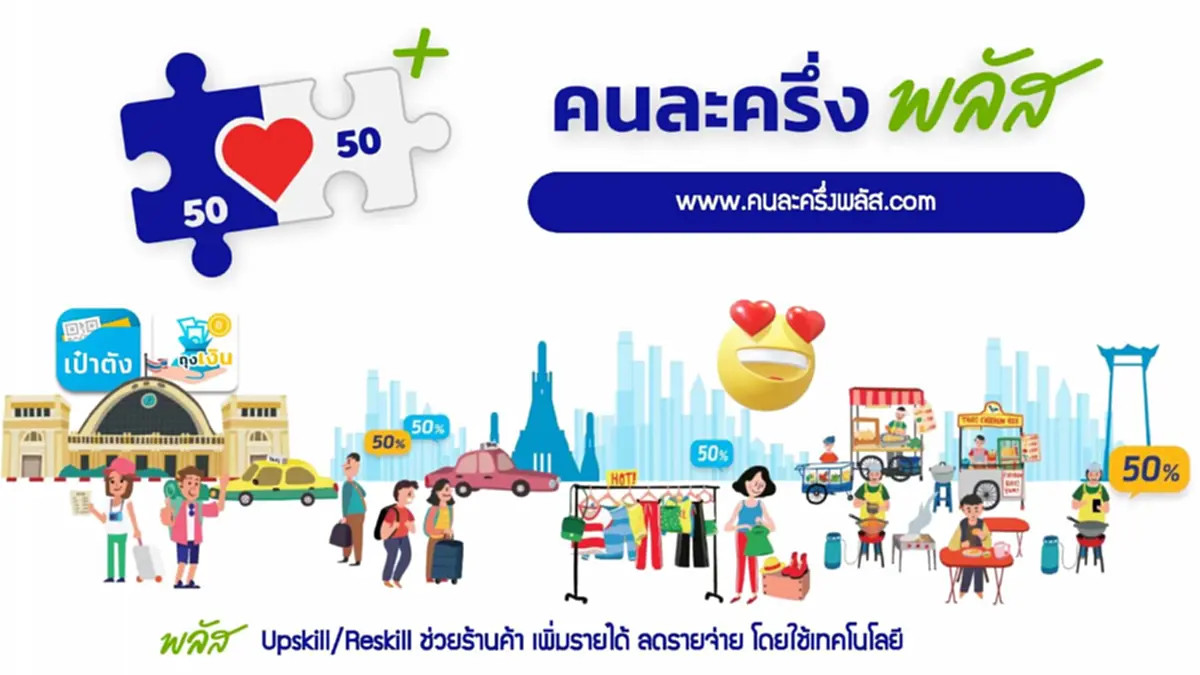 เริ่มวันนี้ คนละครึ่งพลัส ลงทะเบียนร้านค้าเดิมและใหม่ ต้องทำอย่างไร