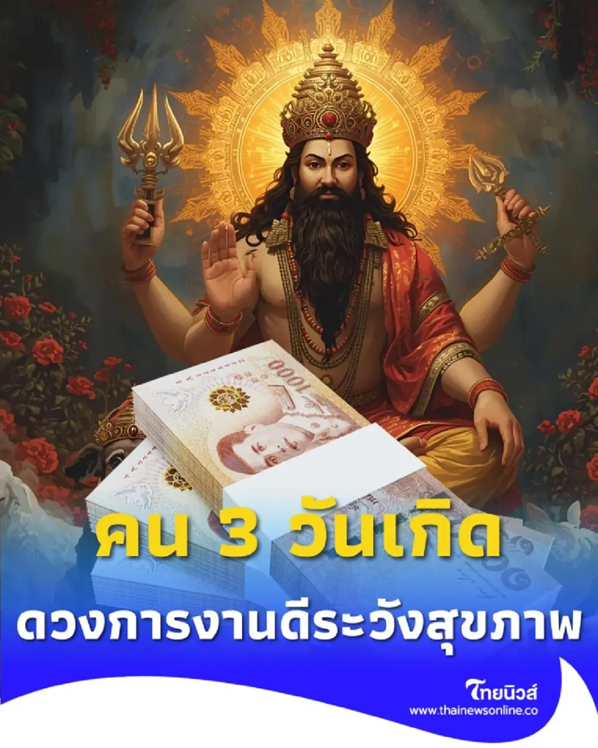 คน 3 วันเกิด ดวงการงานดี แต่ต้องระวังเรื่องสุขภาพ