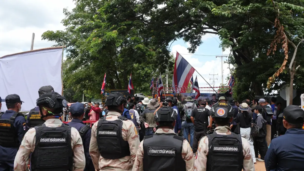 ส่งตำรวจ 6 กองร้อย\"1,020 นาย\" ตรึงชายแดน รักษาแผ่นดินไทย
