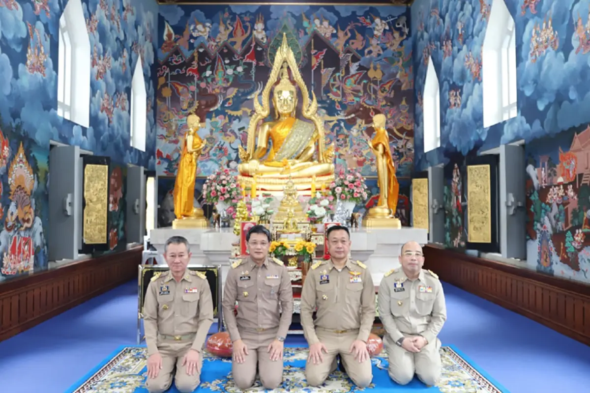 ก้าวแรกผู้ว่าฯ สมุทรปราการ สักการะสิ่งศักดิ์สิทธิ์คู่เมืองปากน้ำ