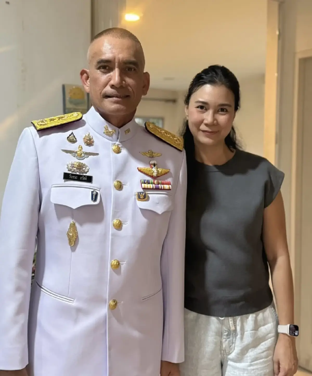 โปรดเกล้าฯ แต่งตั้ง เสธเบิร์ด เป็น พลโท ภรรยาโพสต์สุดปลื้ม