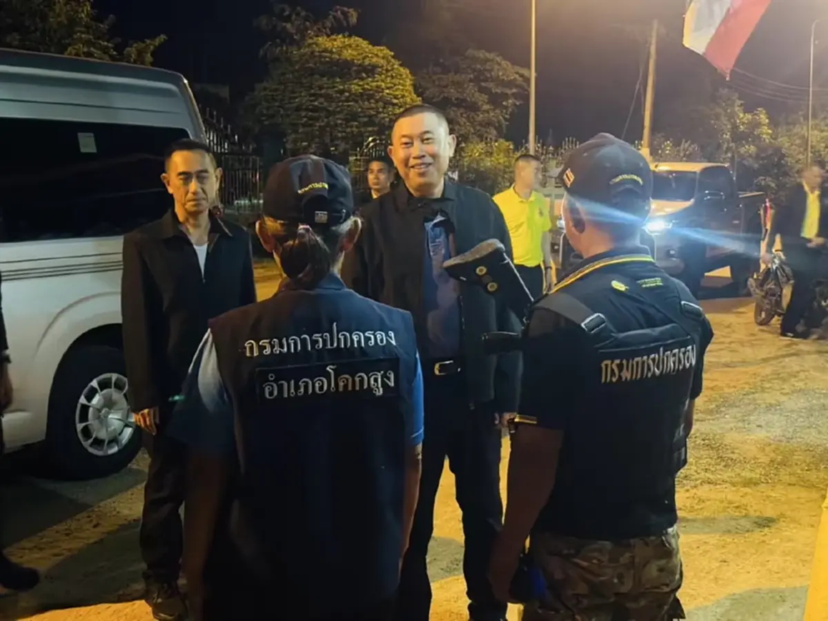 แม่ทัพภาคที่1 ย่องเงียบ ลงพื้นที่บ้านหนองจาน ตรวจสถาการณ์ชายแดนไทย–เขมร