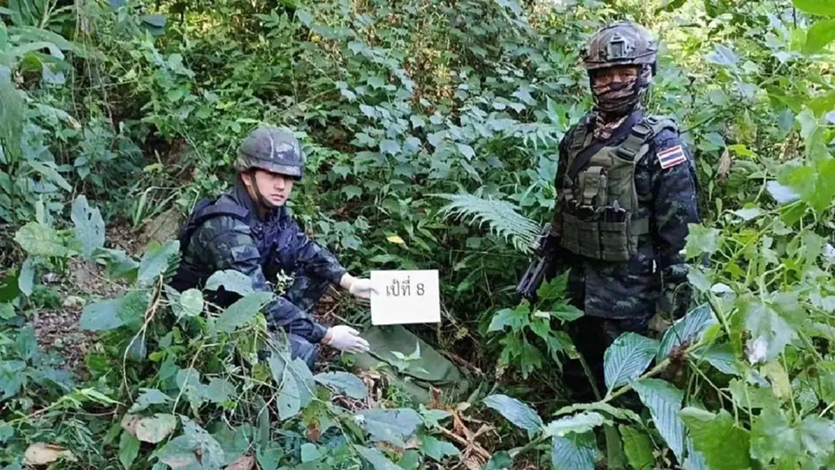 กองร้อยทหารม้าที่ 4 ปะทะกลุ่มขบวนการลักลอบขนยาเสพติด ยึด 1.2 ล้านเม็ด