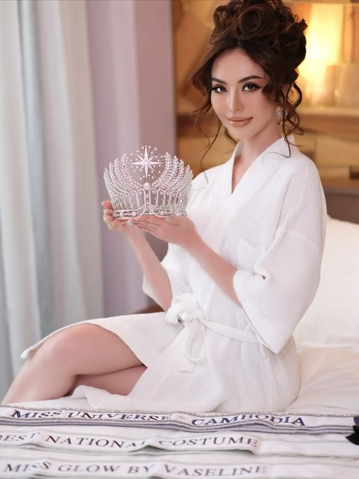 แม่มิสกัมพูชาห่วงลูก มาประกวด MU 2025 ที่ไทย เห็นนามสกุลแล้วเอ๊ะ