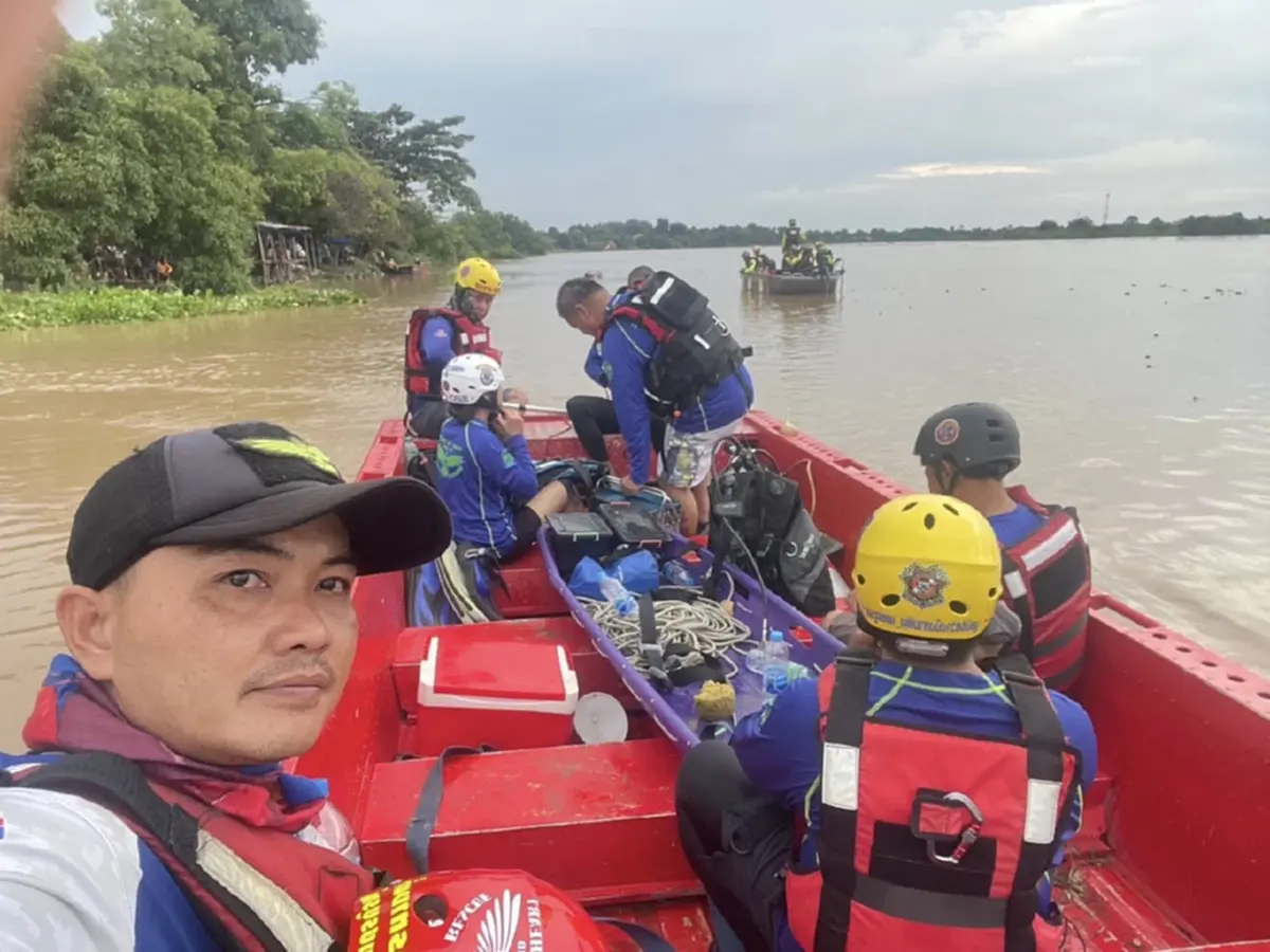 ทีมค้นหา \"โจ้กู้ภัย\" เข้าสู่วันที่ 7 หลังสูญหายขณะปฏิบัติหน้าที่