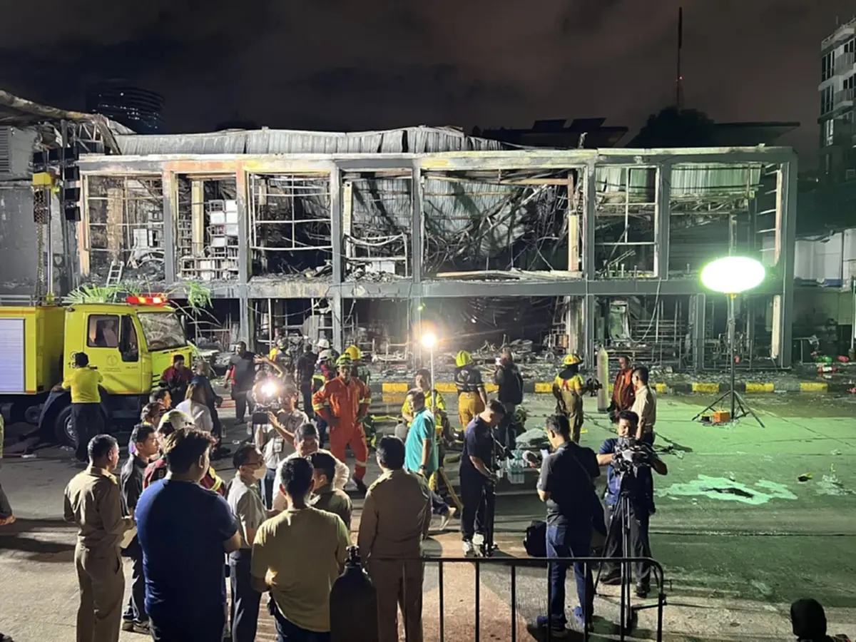 ร้าน\"Route 66\" โพสต์แล้วหลังเกิดเหตุเพลิงไหม้ระทึก RCA