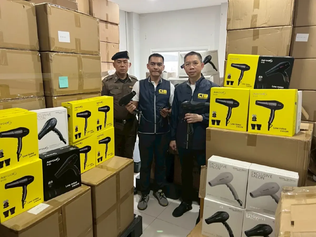 เซ่นเหตุสะเทือนขวัญไดร์เป่ามรณะ บุกจับโกดังใหญ่ของกลาง10ล้าน