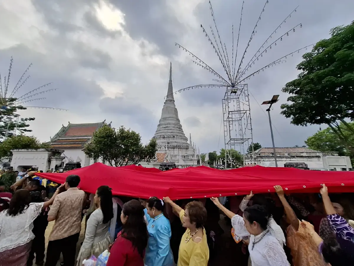 โค้งสุดท้าย เลขทะเบียนรถ-เรือแห่ งานห่มผ้าแดงองค์พระสมุทรเจดีย์