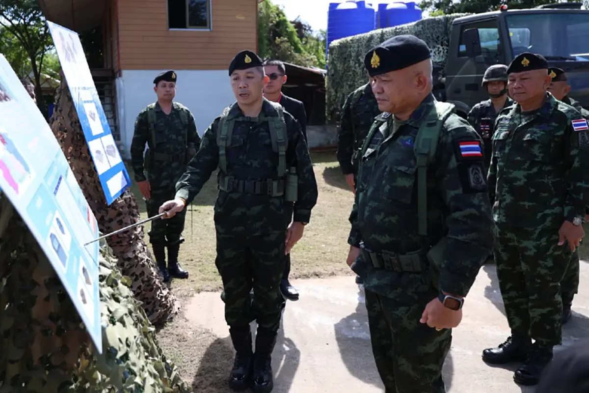 เปิดแบบ\"รั้วชายแดนไทย-กัมพูชา\" พร้อมถนนตรวจการณ์ตลอดแนว