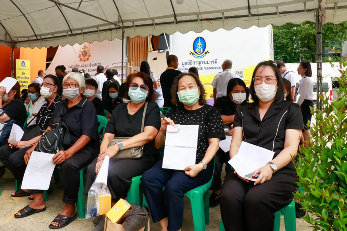 กทท. เปิดพื้นที่ตรวจคัดกรองมะเร็งเต้านม-มะเร็งนรีเวชฟรี ให้แก่สตรีชาวคลองเตย