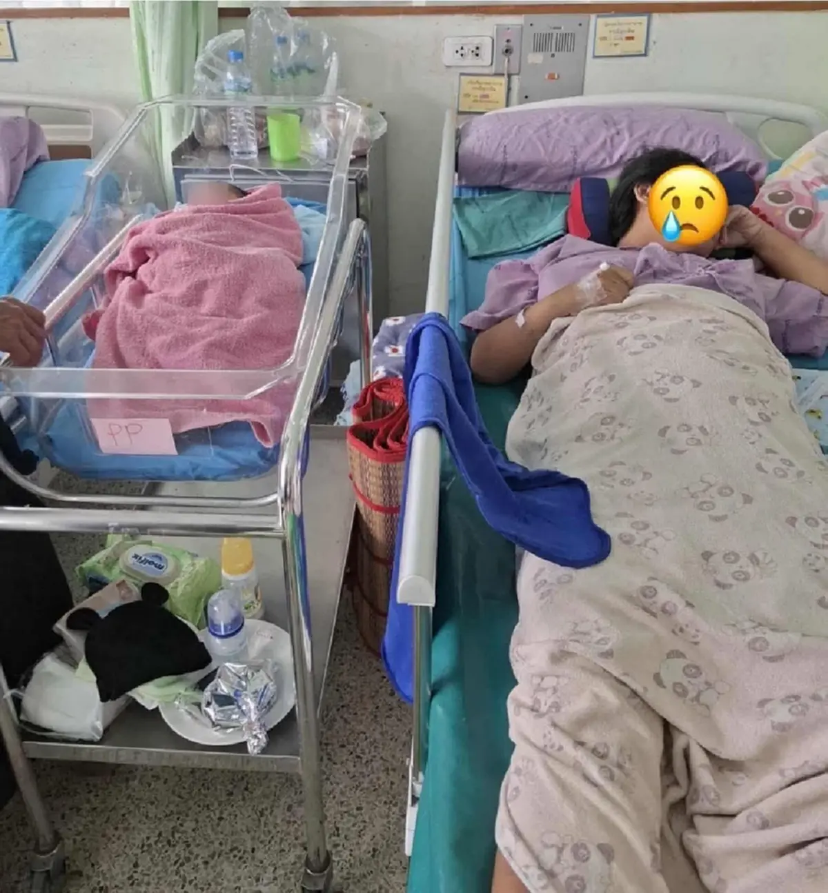 สะเทือนใจ หญิงพิการถูกล่วงละเมิด จนผ่าคลอด ยังไม่รู้ใครเป็นพ่อ