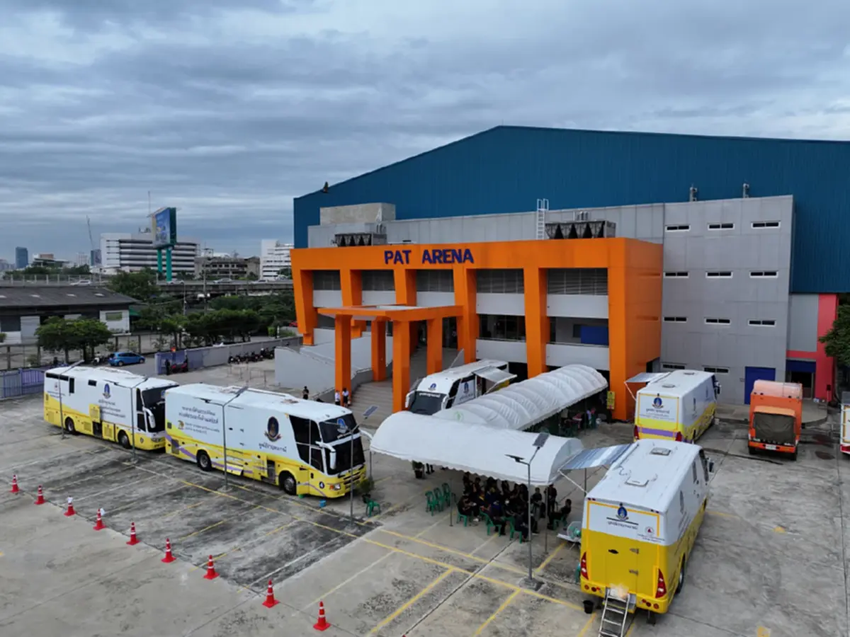 กทท. เปิดพื้นที่ตรวจคัดกรองมะเร็งเต้านม-มะเร็งนรีเวชฟรี ให้แก่สตรีชาวคลองเตย