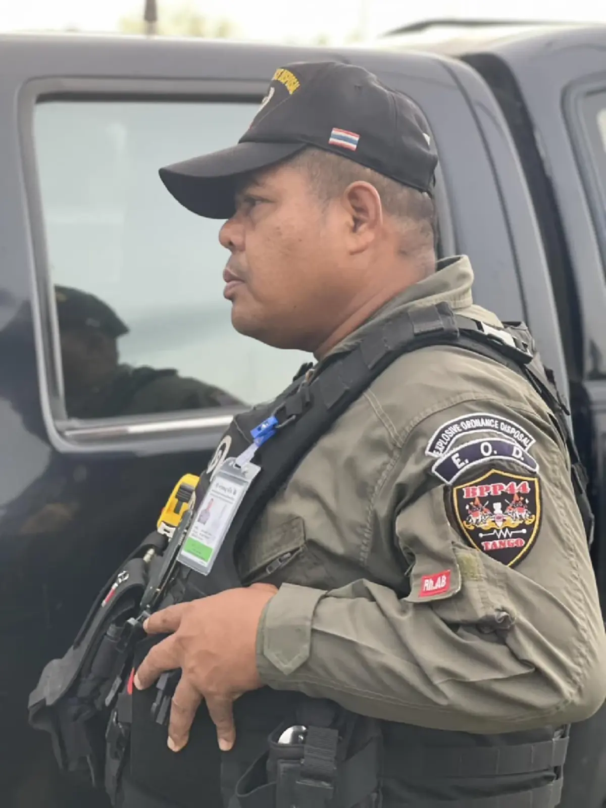 จ่าปืน EOD โพสต์เศร้าถึง ด.ต.สมศักดิ์ พี่ชายสุดรัก