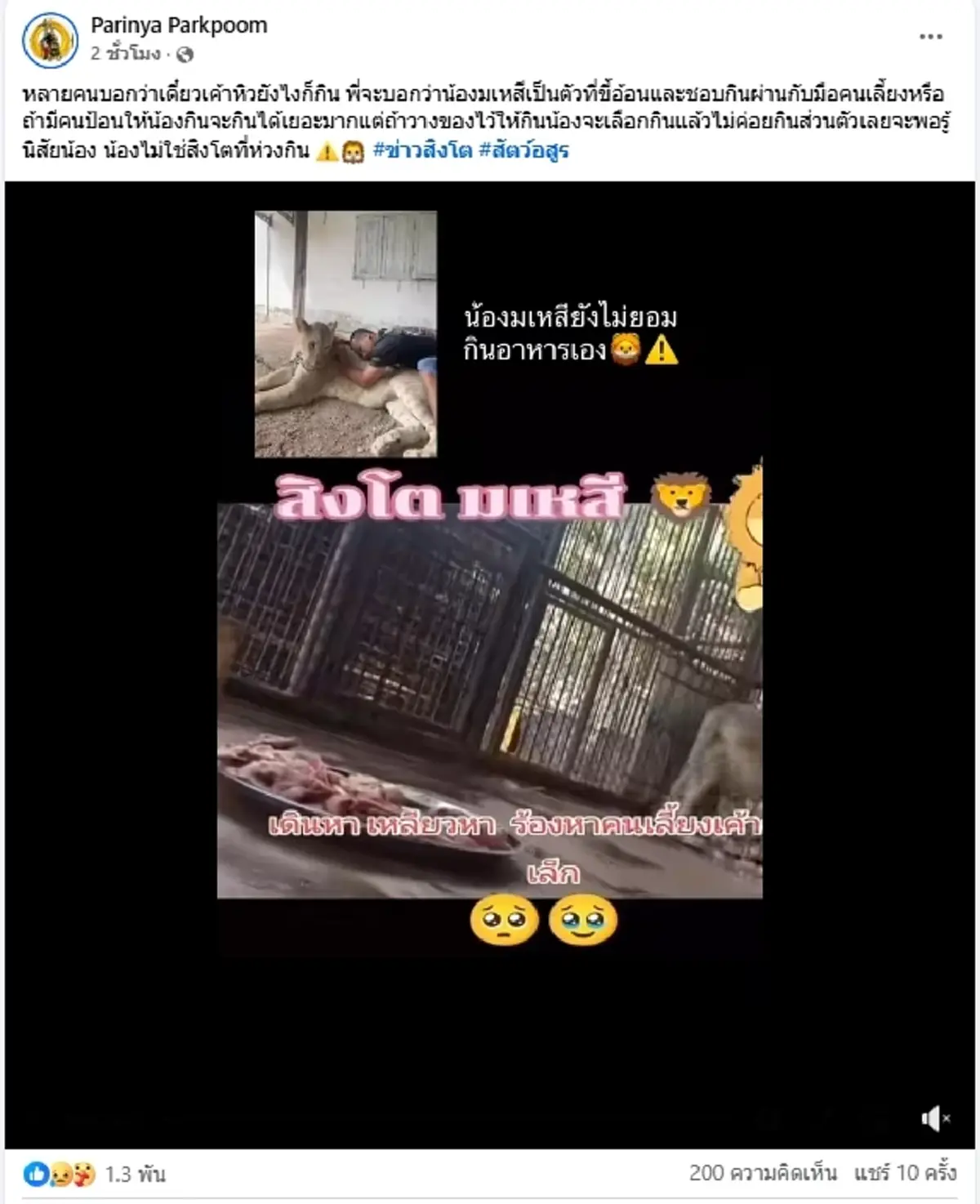 น่าห่วง อาการ"มเหสี"ล่าสุดเกิดปัญหาแล้ว เจ้าของโพสต์เศร้า