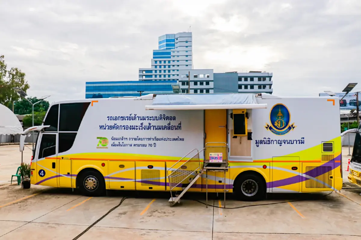 กทท. เปิดพื้นที่ตรวจคัดกรองมะเร็งเต้านม-มะเร็งนรีเวชฟรี ให้แก่สตรีชาวคลองเตย