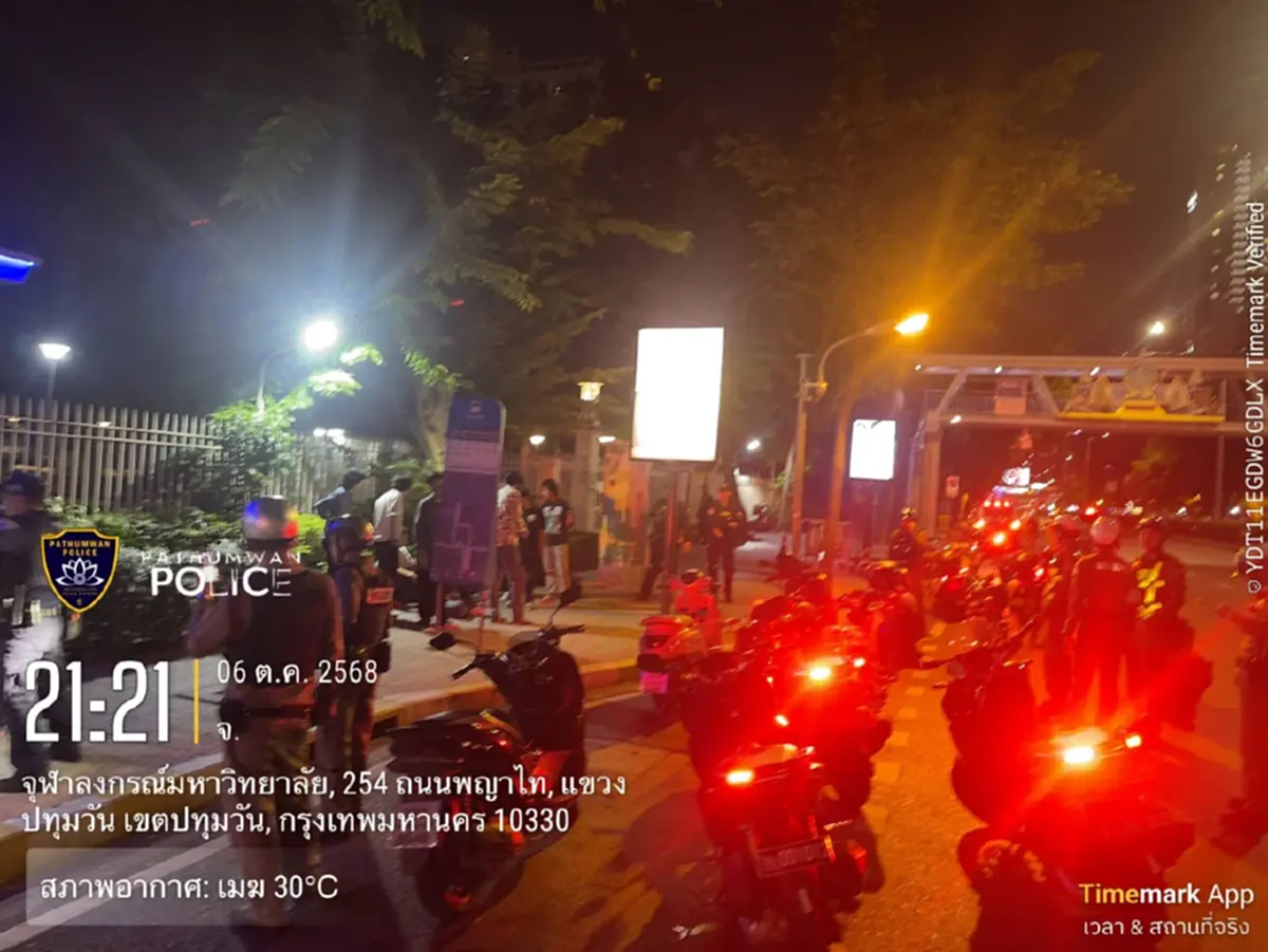 ปะทะเดือดกลางกรุง ช่างกลเปิดศึก 2 สถาบัน สุดท้ายหมดสภาพ