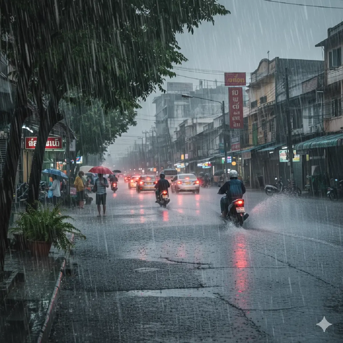 เตือนพิกัด 43 จังหวัด เจอหนัก ฝนฟ้าคะนอง ฝนถล่มหนัก ระวังอันตราย