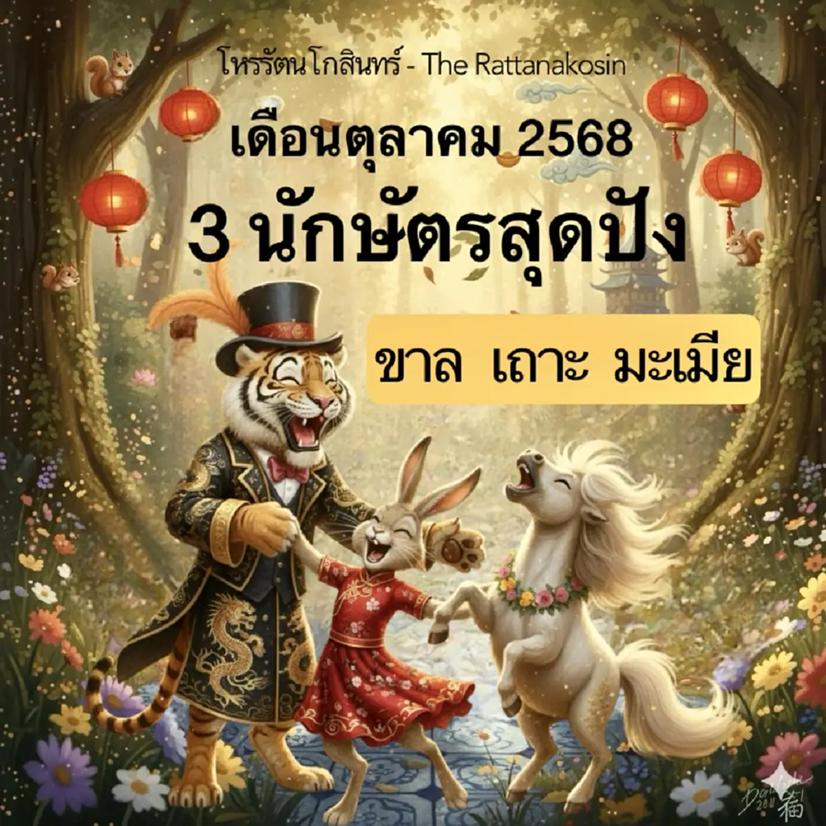 เข้าเต็ม ๆ "3 นักษัตร" สุดปัง เดือนตุลาคม 2568 โหรดัง ลั่นด้วยตัวเอง