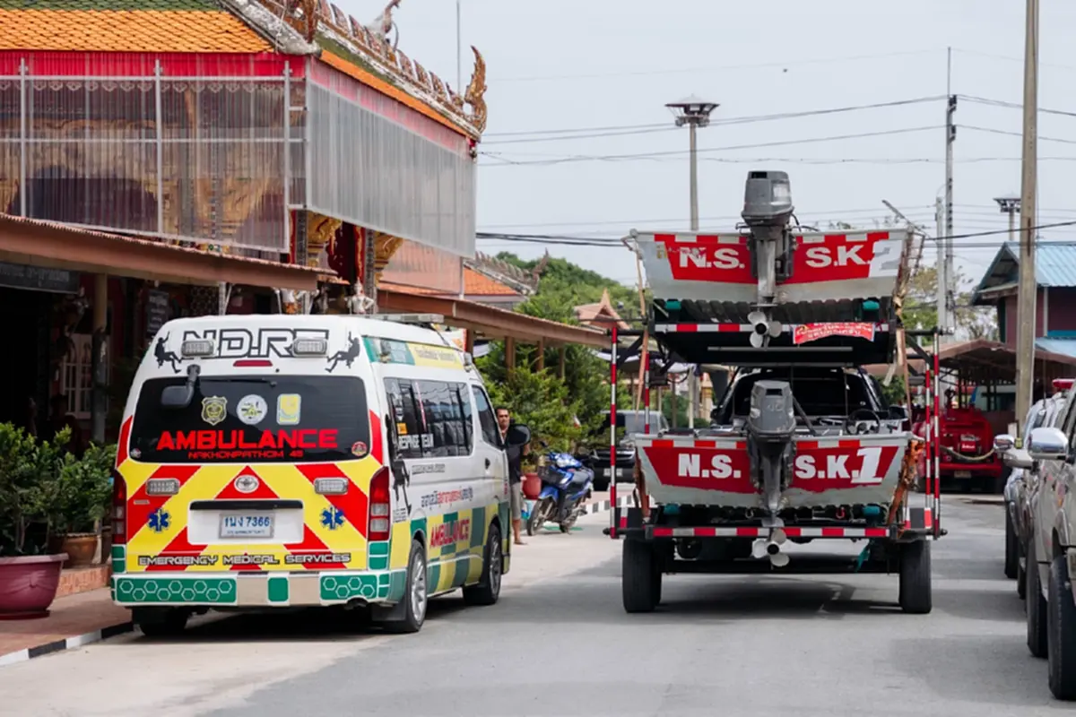 วัดกลางบางพระส่งทีมตอบโต้ภัยพิบัติ นครปฐมช่วยน้ำท่วมหาดใหญ่