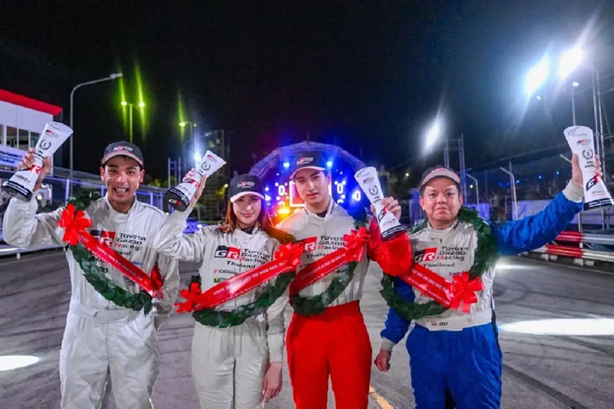 ลูกสาว-ลูกชายบ้านทองเจือฟอร์มเดือด! ปิดฤดูกาลแข่งรถปี 68