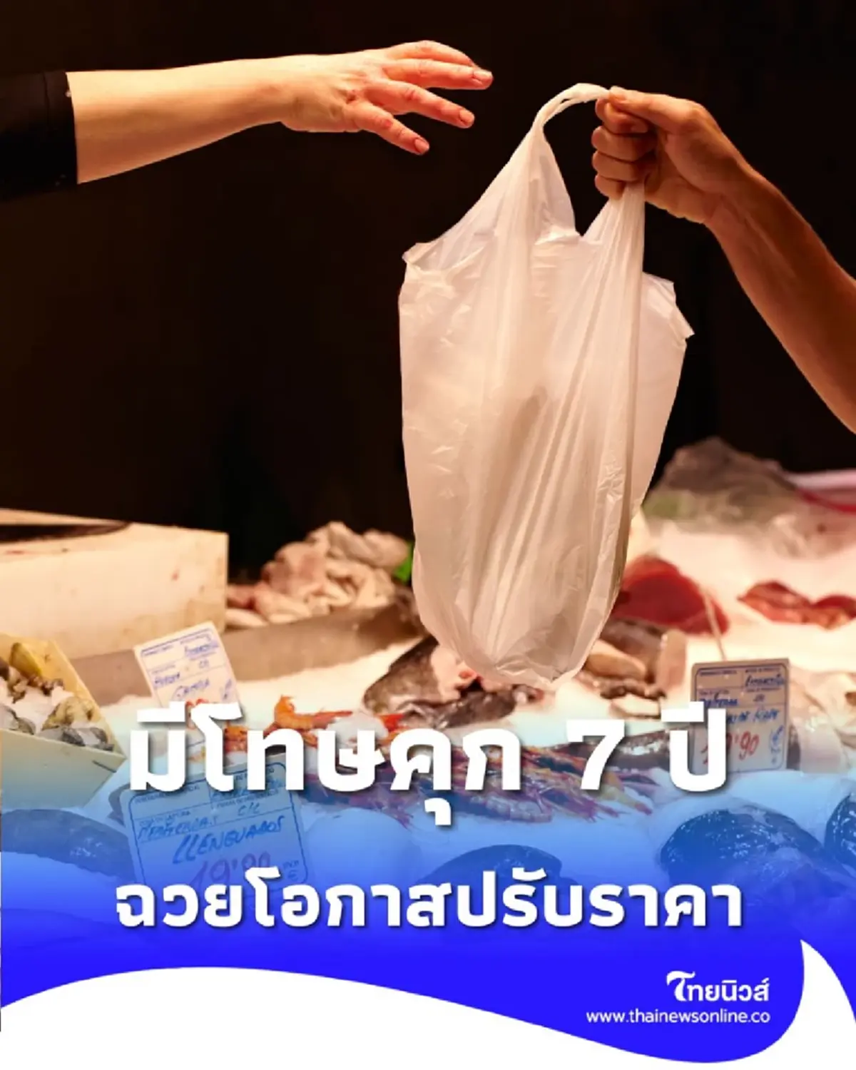 โทษหนัก ร้านค้าตั้งราคาใช้สิทธิแพงกว่าเงินสด มีโทษคุก 7 ปี