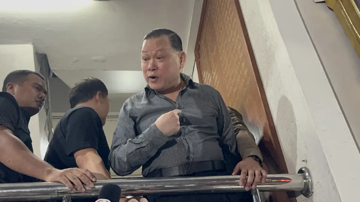 "สันธนะ"ลั่นถึง บังมัด ไม่หวั่นนอนเรือนจำ ดีจะได้คุยกับพี่ใหญ่