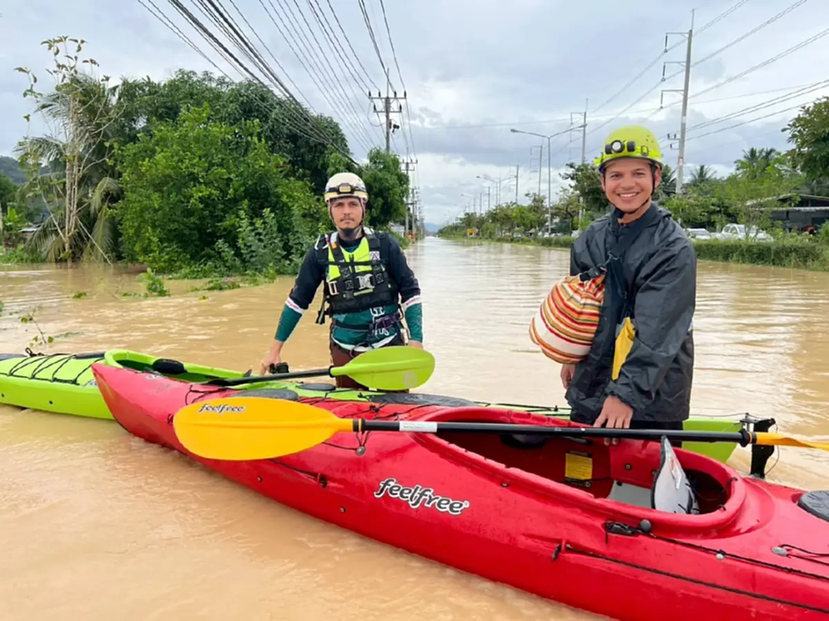 เจอกับตัว บังโฟล์ค ย้อนเหตุช่วยน้ำท่วมหาดใหญ่ ปี 43 ซัดแรงคนตาล่อ