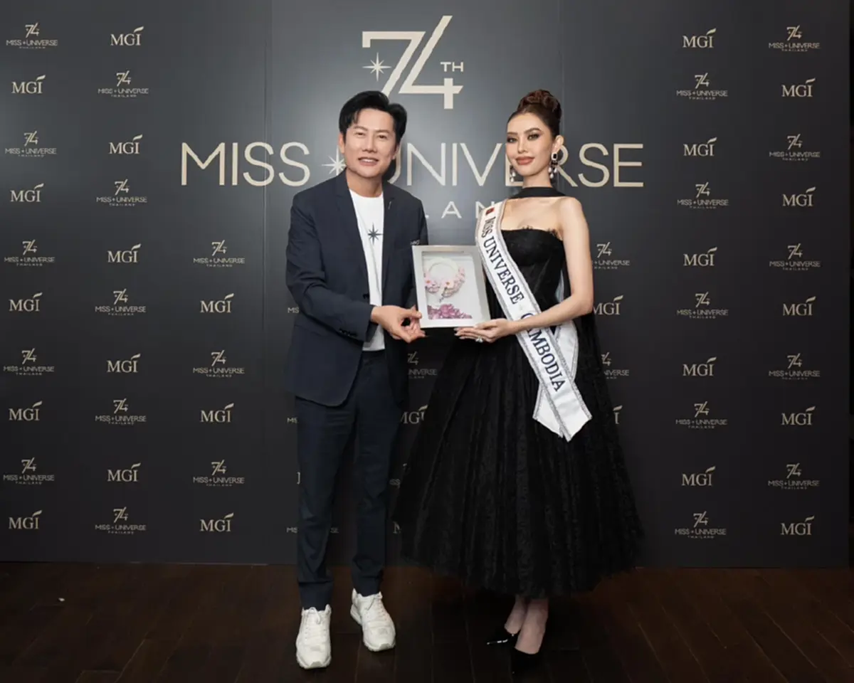 บอสณวัฒน์ โพสต์ภาพคู่ นางงามกัมพูชา หลังมีข่าวต้นสังกัดสั่งถอนตัว