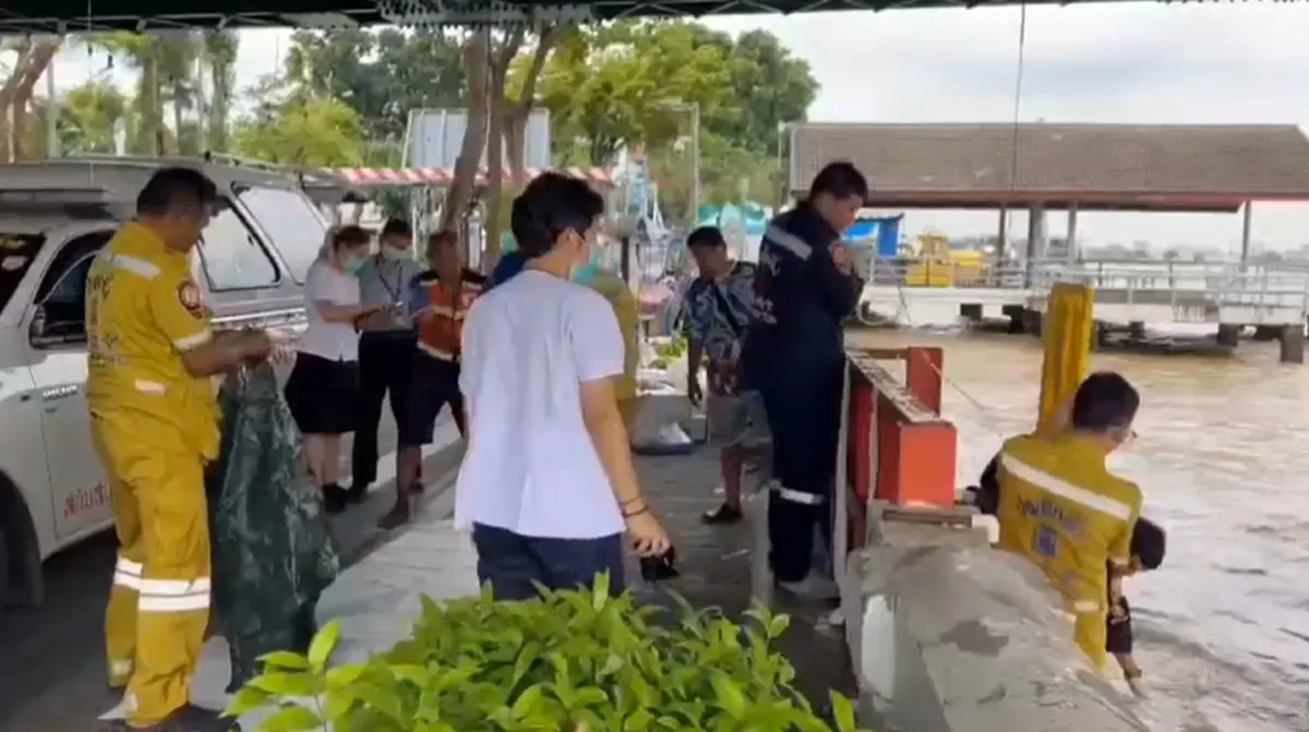 สลดวันลอยกระทง พบร่างหญิงปริศนา ลอยเสียชีวิตกลางเจ้าพระยา