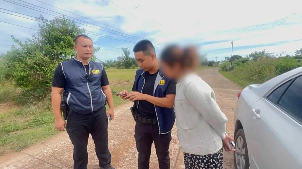 จับกุมสาว PR ผันตัวเป็นเอเย่นต์เปิด “บัญชีม้า” ส่งแก๊งคอลเซ็นเตอร์