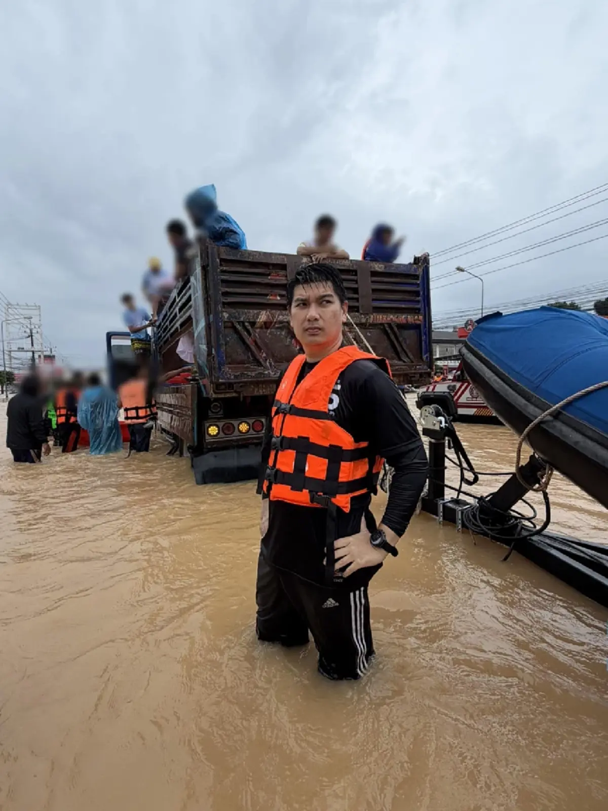 อย่างกับวันสิ้นโลก "สส.สิงโต" เผยภาพหดหู่ "หาดใหญ่วันนี้"