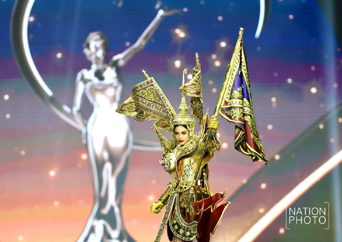 เผยที่มาชุดประจำชาติ "วีนา"สีทองสุดอลังการ "มิสยูนิเวิร์ส 2025"