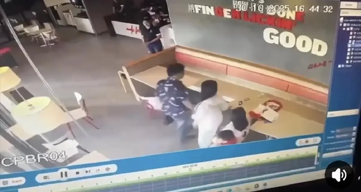 ไม่อยากจะเชื่อ ฟังคำพูดชายทำร้ายภรรยาจนสลบคาร้านอาหาร