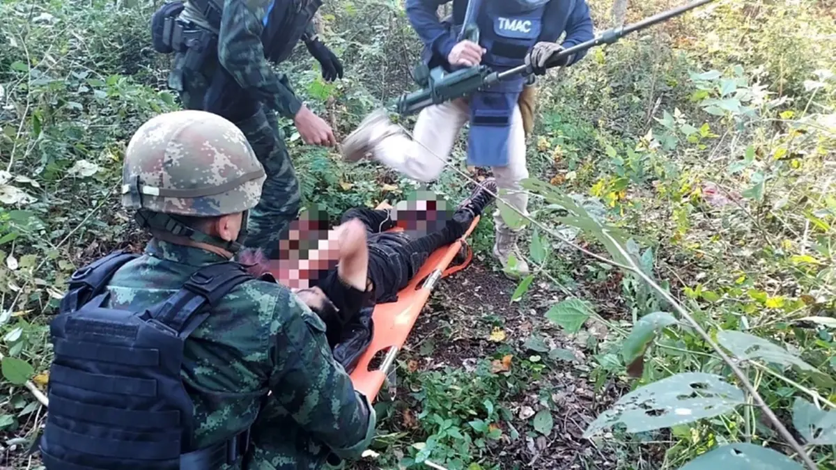 สถานทูตจีน เคลื่อนไหวแล้ว ชาวจีนเหยียบทุ่นระเบิด ชายแดนไทย–เขมร