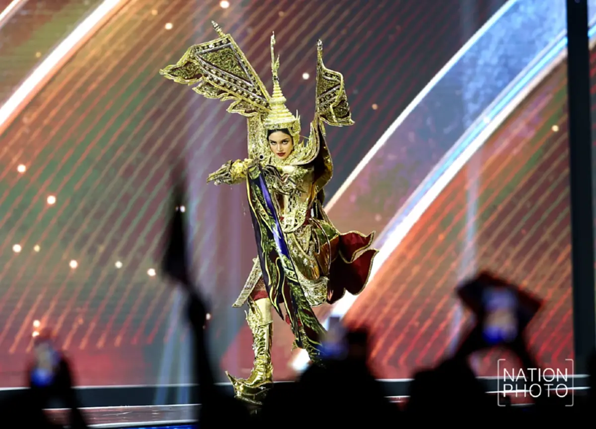 เผยที่มาชุดประจำชาติ "วีนา"สีทองสุดอลังการ "มิสยูนิเวิร์ส 2025"