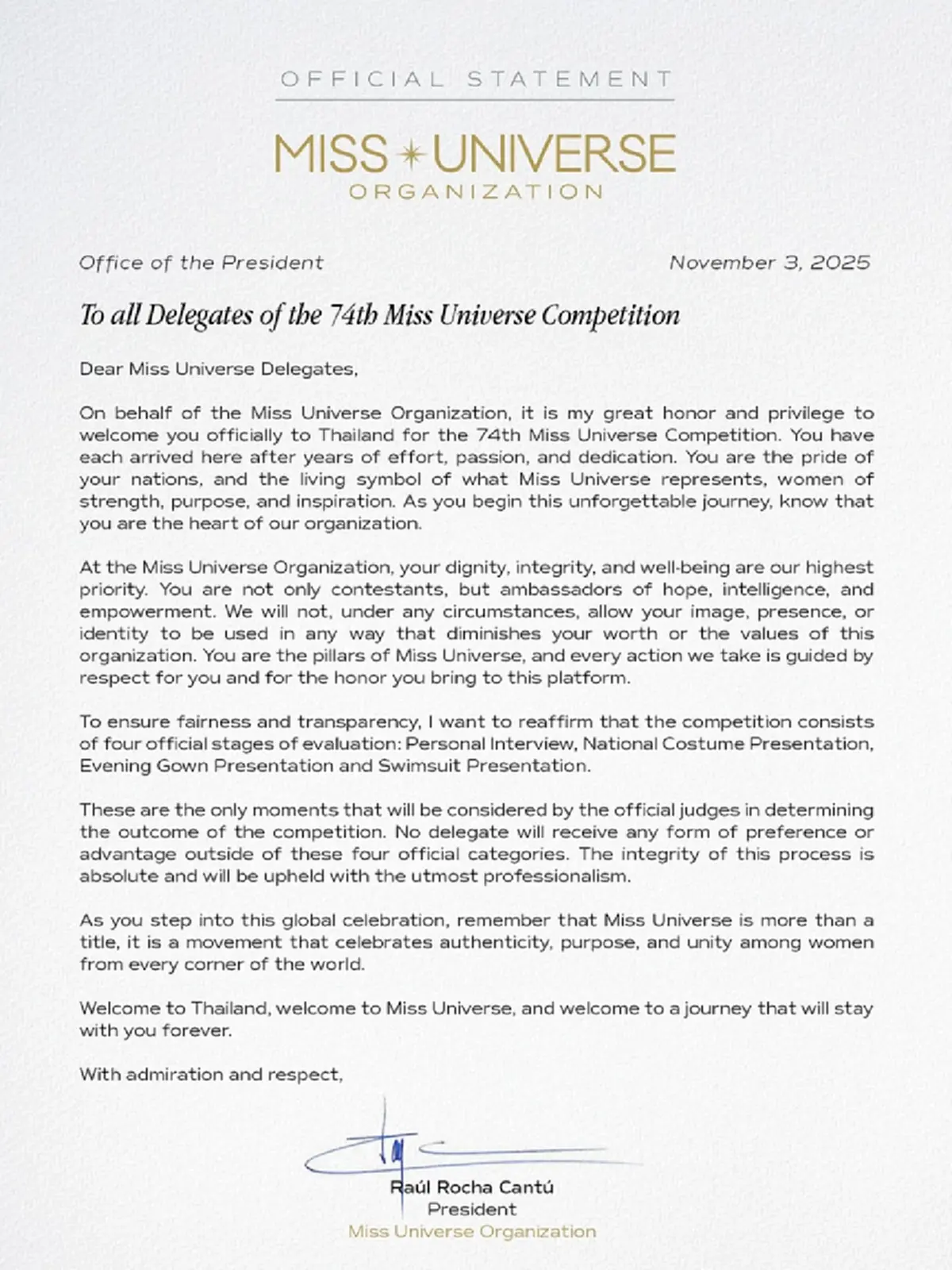 สรุปแล้ว เกิดอะไรขึ้นบ้าง 1 วันพันเหตุการณ์กับการประกวด MU 2025