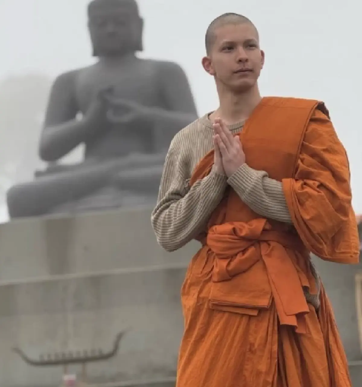 "พระโดม" เล่าสาเหตุตัดสินใจบวช  จากนายแบบดังสู่เส้นทางผ้าเหลือง