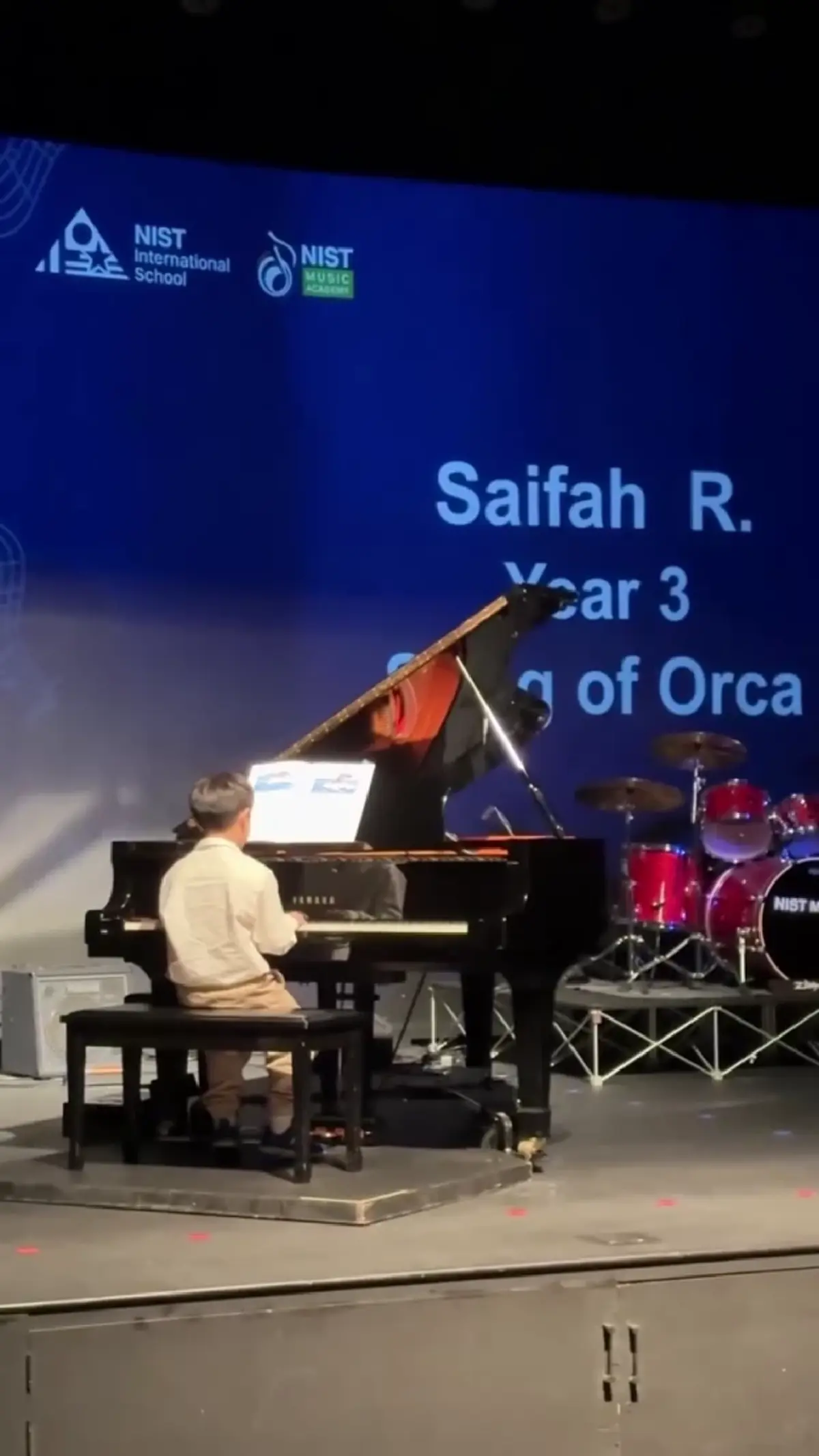 แม่ชมโพสต์โมเมนต์ลูกชายโชว์สกิลดนตรี ลูกไม้หล่นไม่ไกลต้นจริงๆ