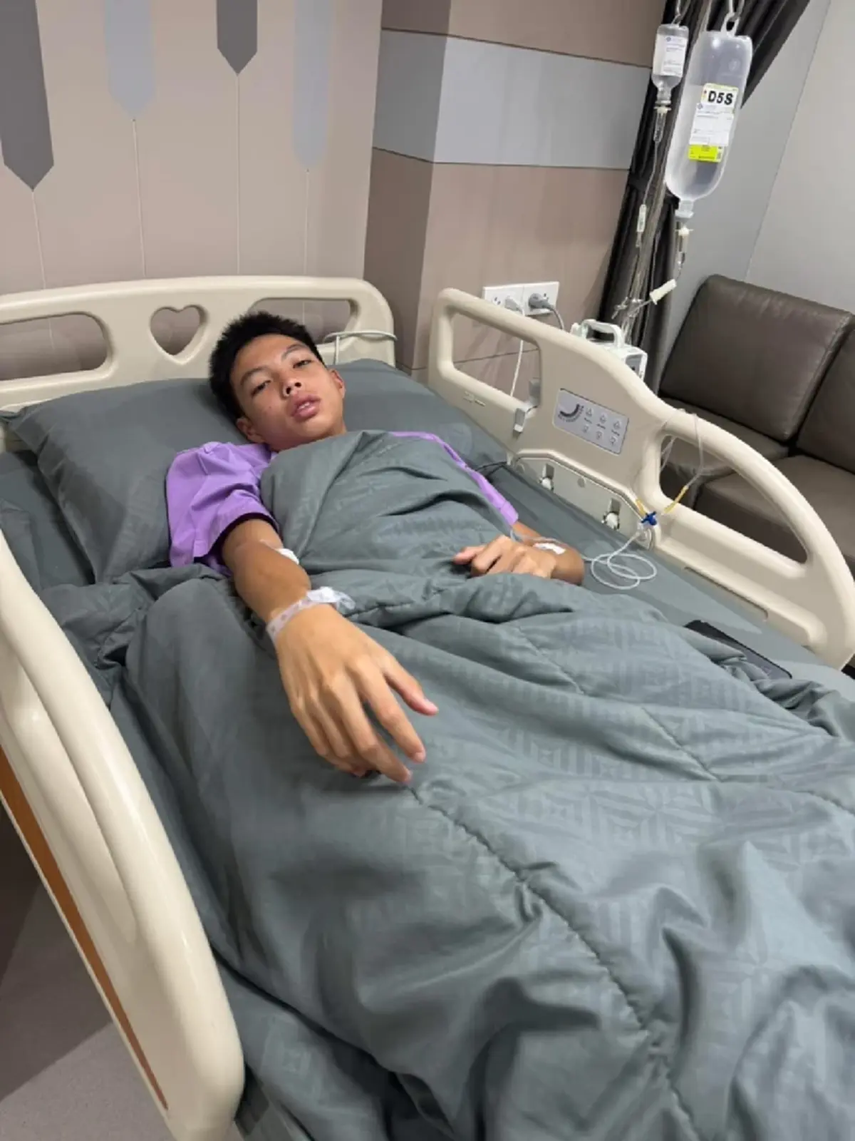 อาการล่าสุด น้องแต๊งกิ้ว เบอร์ 14 ทีมหมอนทอง หมอห่วงเรื่องไต