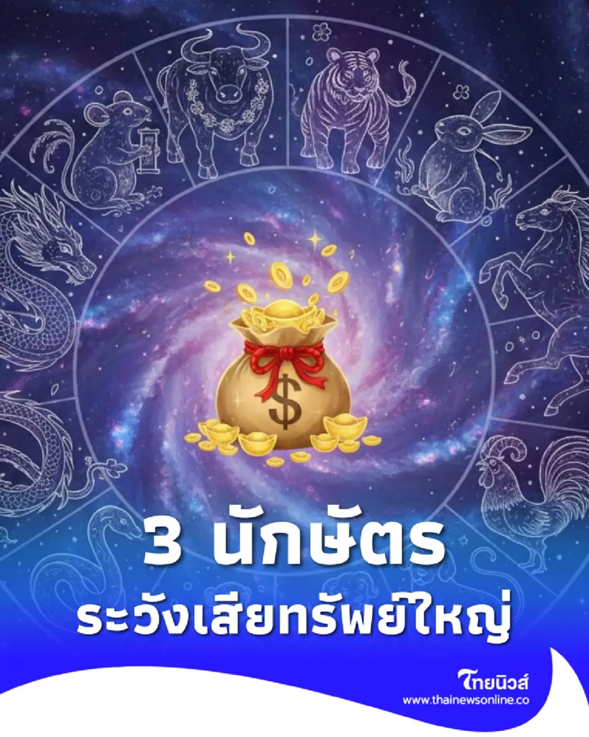 โหรดังเตือนแรง 2 นักษัตร ระวังเสียรู้ จนต้องเสียทรัพย์ก้อนใหญ่ 