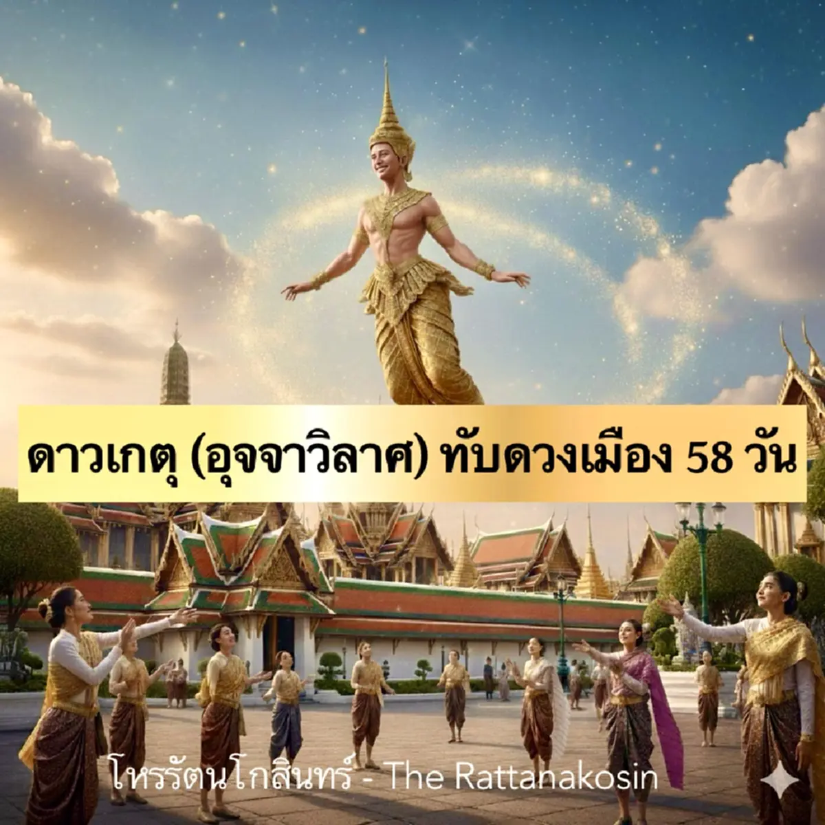 เปิดดวง สะเทือน ทั้ง 12 ลัคนา หลัง ดาวเกตุทับดวงเมือง 58 วัน