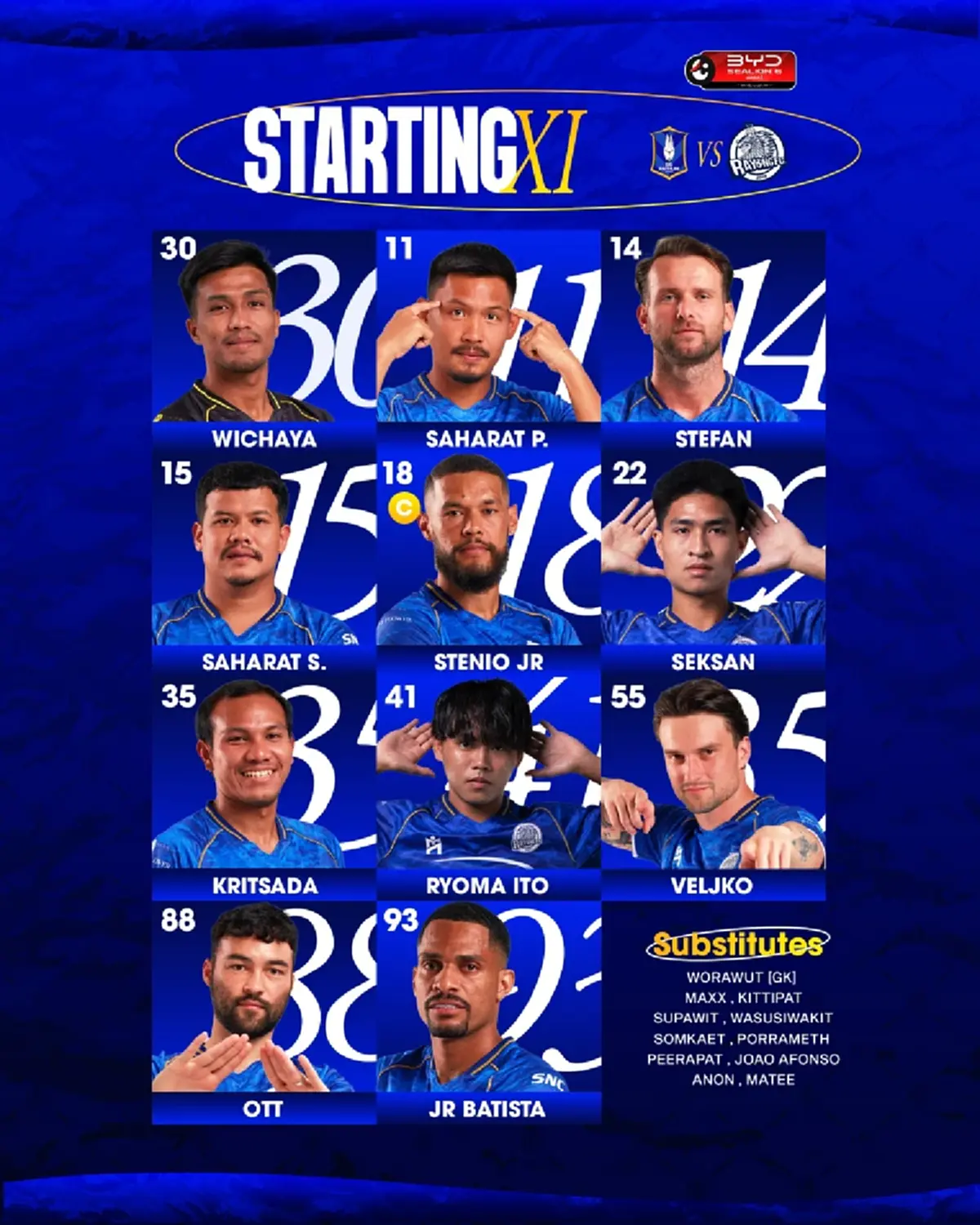 "ดูบอลสด" บีจี ปทุม vs ระยอง MONOMAX ดูบอลสดวันนี้ บีจีพียู vs ระยอง